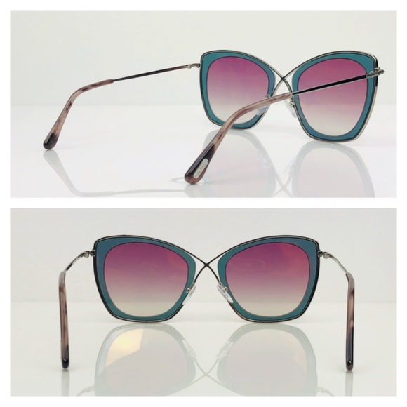 New TOM FORD India Butterfly Pink Sunglasses - Picture 7 of 16